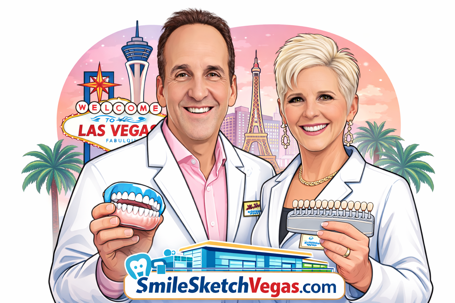 Dr. Smith at Smile Sketch Vegas