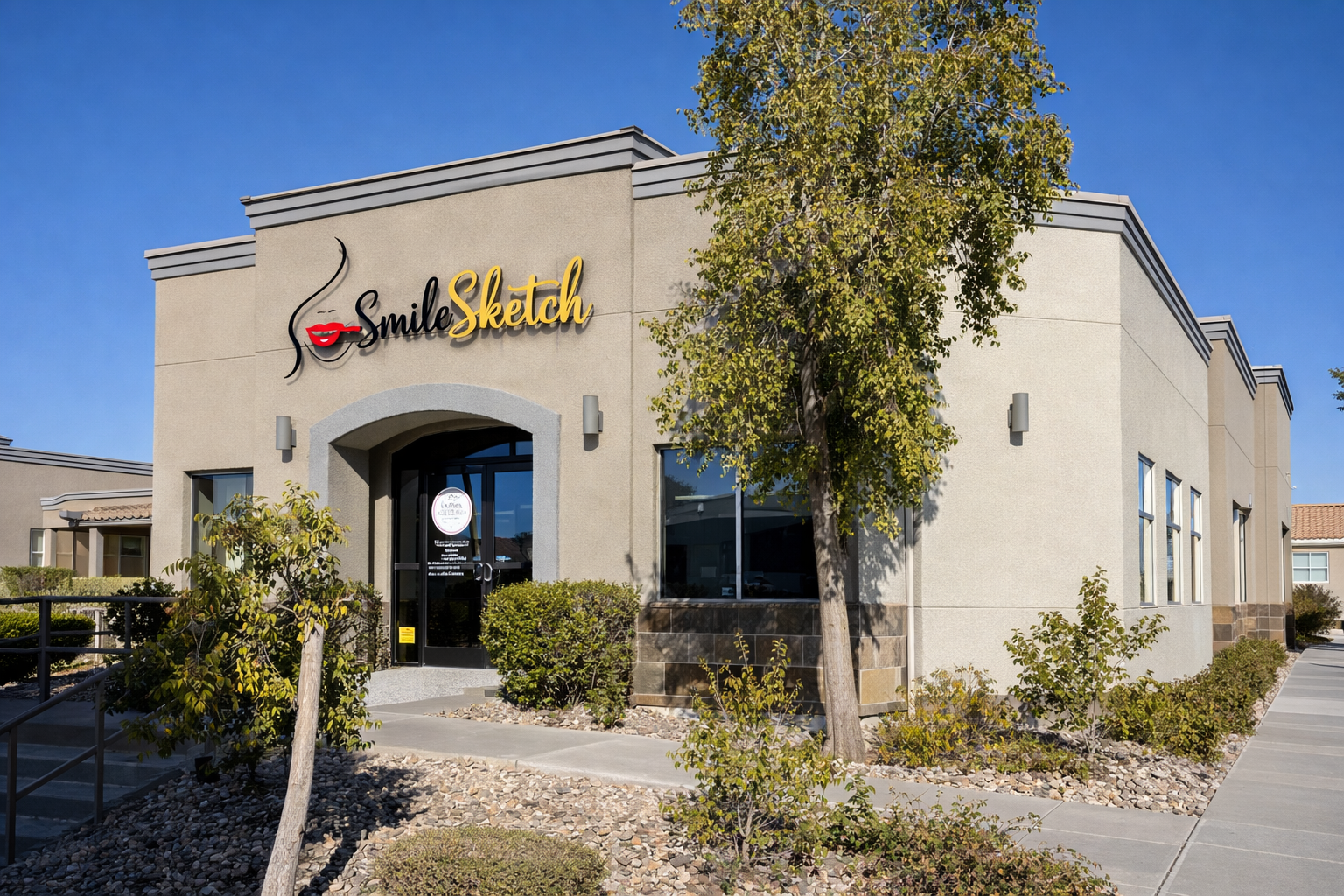 Smile Sketch Vegas building exterior